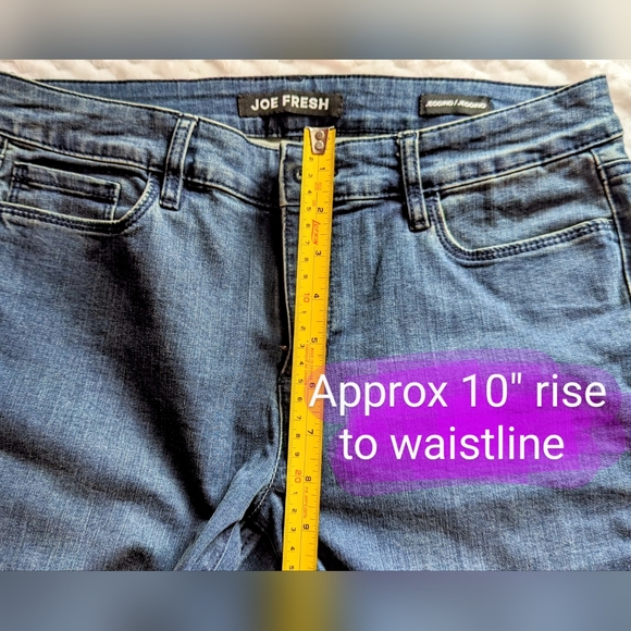 Joe Fresh size 29 blue jeggings, GUC - Picture 6 of 10